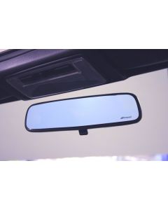 BLUE WIDE REAR VIEW MIRROR GLASS