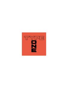 TYPE ONE MARK STICKER